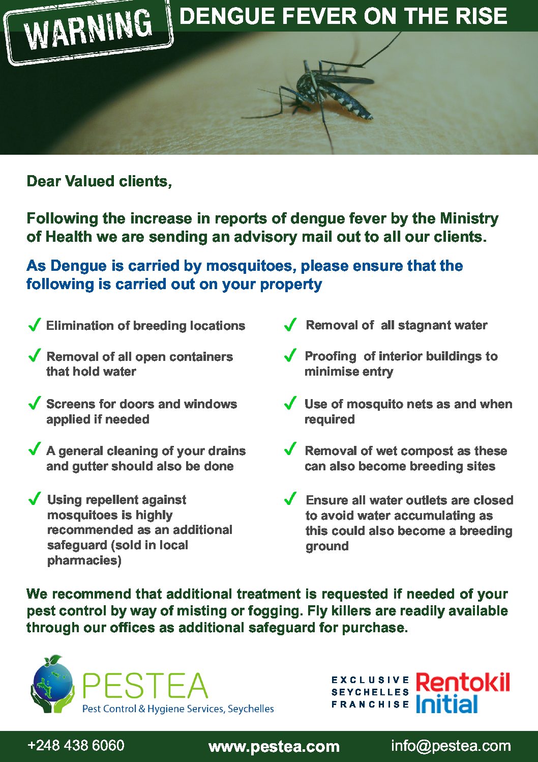 Download - Pestea Mosquito Control Checklist